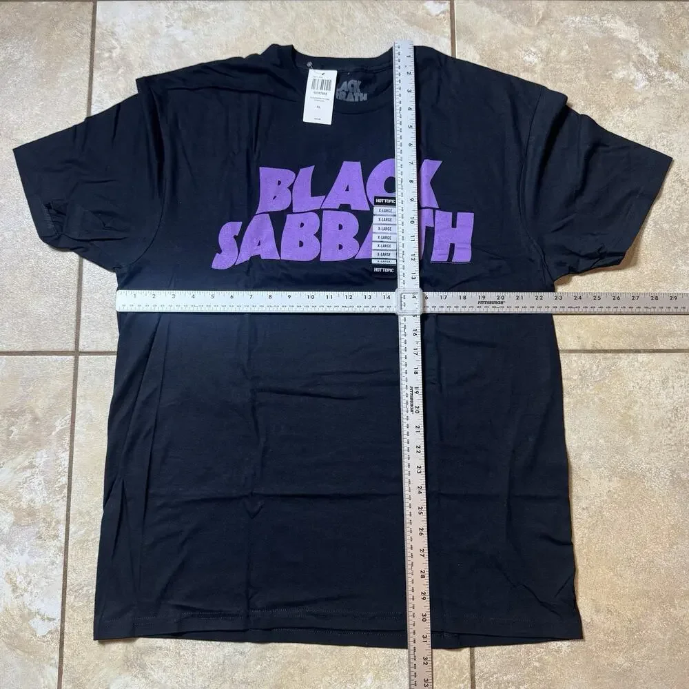 Black Sabbath Purple Logo T-Shirt Size X-LARGE New With Tags